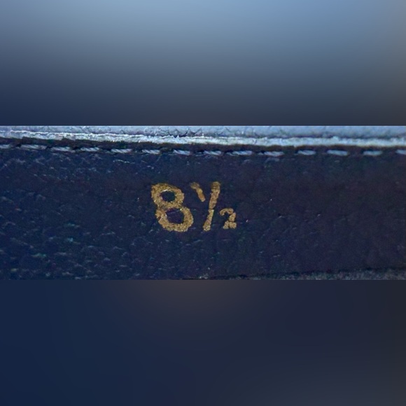 NWOB Everlane Italian Leather Day Glove Flats in Navy Blue, Size 8.5 - Picture 11 of 16